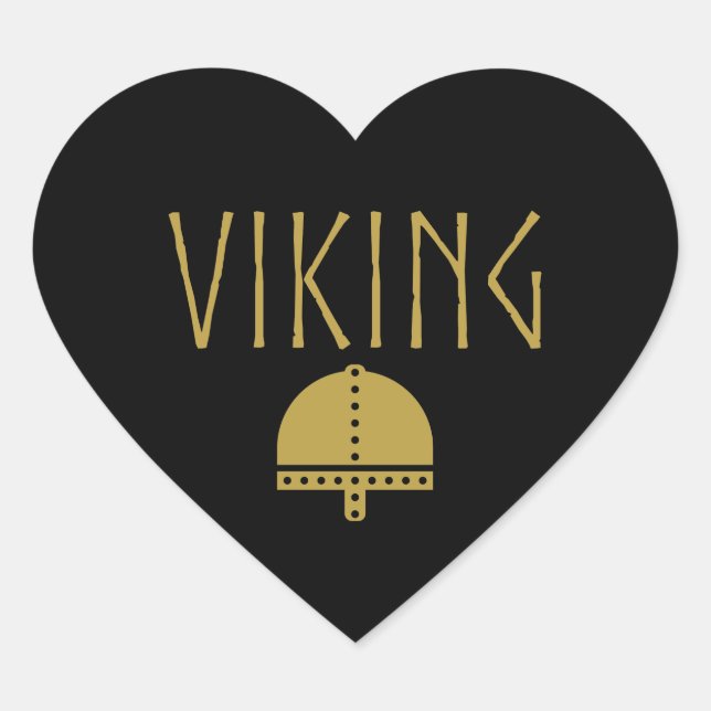 Autocollants de casque Viking (Devant)