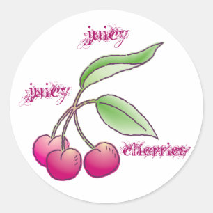 Autocollants de cerises