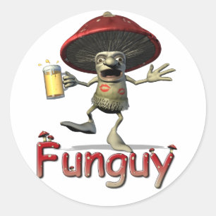 Autocollants de champignon de Funguy