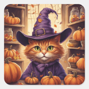 autocollants de chat d'Halloween