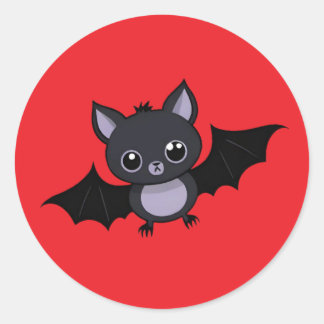 Autocollants de chauve-souris de Halloween de dess