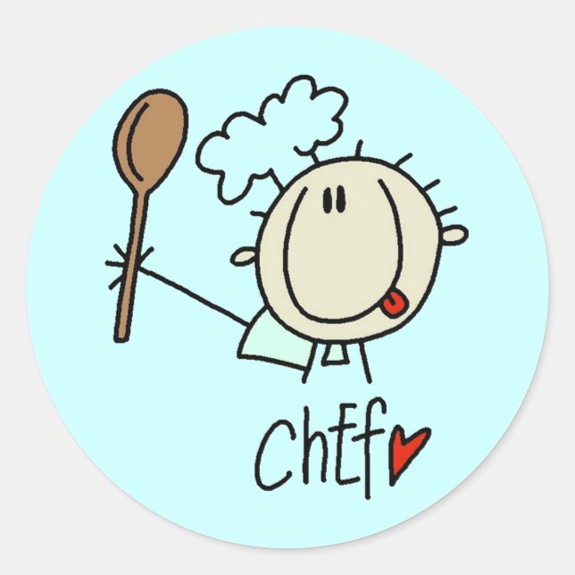 Autocollants de chef masculin (Devant)