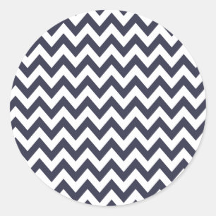 Autocollants de Chevron de bleu marine