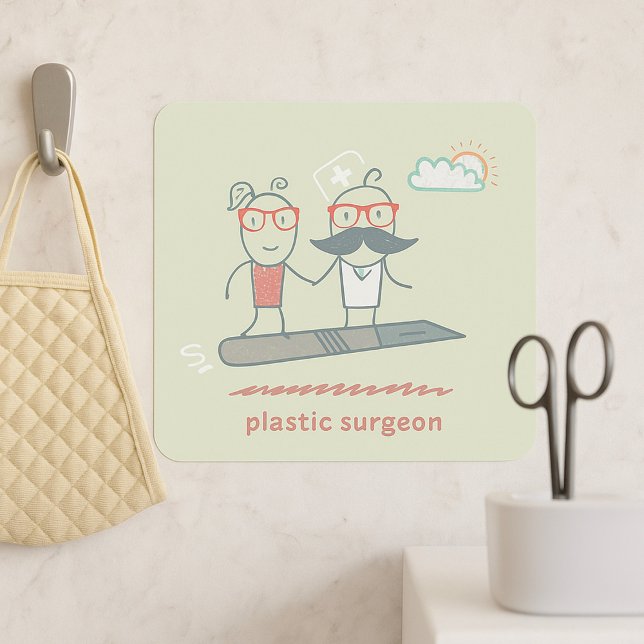 Autocollants de chirurgien plasticien (Créateur téléchargé)