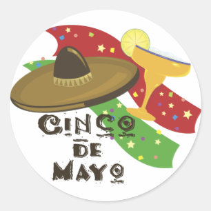Autocollants de Cinco De Mayo
