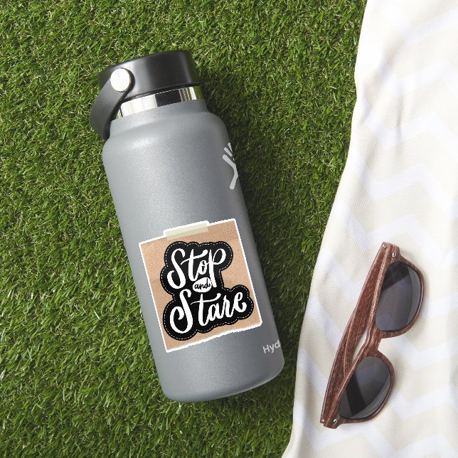 Autocollants de citations de motivation de style s (HydroFlask Insitu)