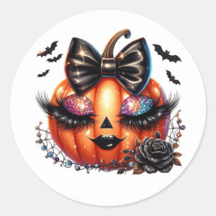Autocollants de citrouille d'Halloween