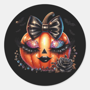 Autocollants de citrouille d'Halloween