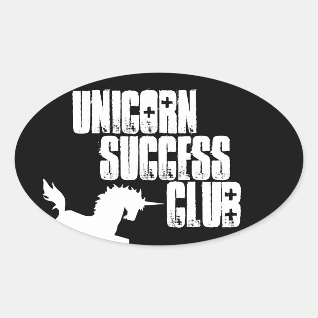 Autocollants de club de succès Unicorn (Devant)