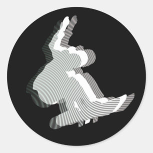 Autocollants de conception de logo de surf des