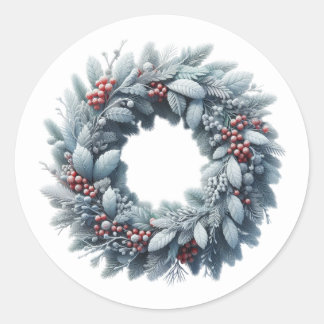 Autocollants de Couronne de Noël