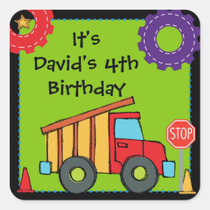 Autocollants de coutume de camion à benne