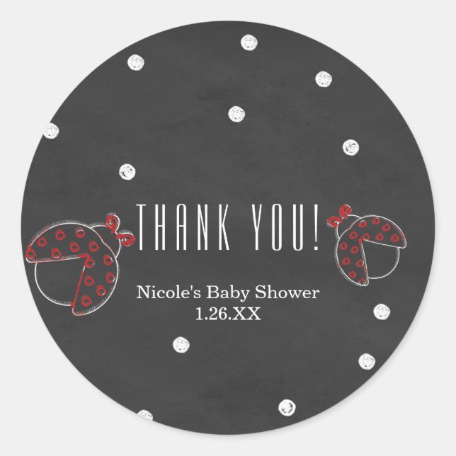 Autocollants de craie à pois de tableau noir Cocci (Devant)