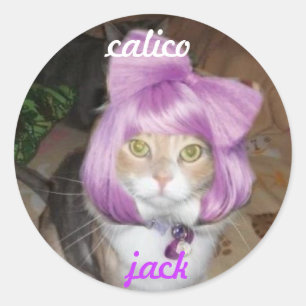 autocollants de cric de calicot
