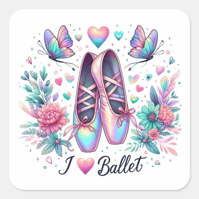 Autocollants de danseuse de ballet (Devant)