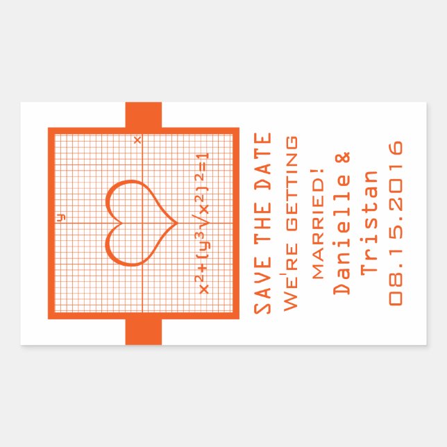 Autocollants de date de sauvegarde de graphique de (Devant)