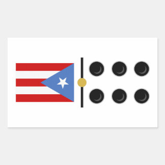 Autocollants de Dominos de Porto Rico