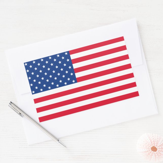 Autocollants de drapeau américain patriotique (Enveloppe)