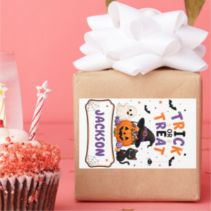 Autocollants de Faveur Halloween pour les Sacs de