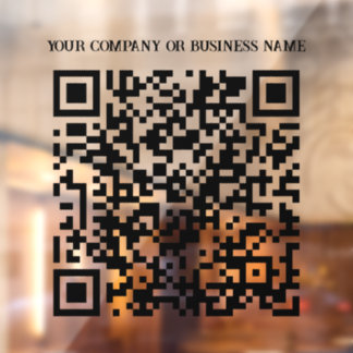 Autocollants de fenêtre pour les entreprises