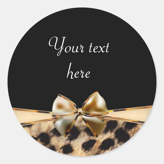 Autocollants de fête d'anniversaire à nœud à impri (Devant)