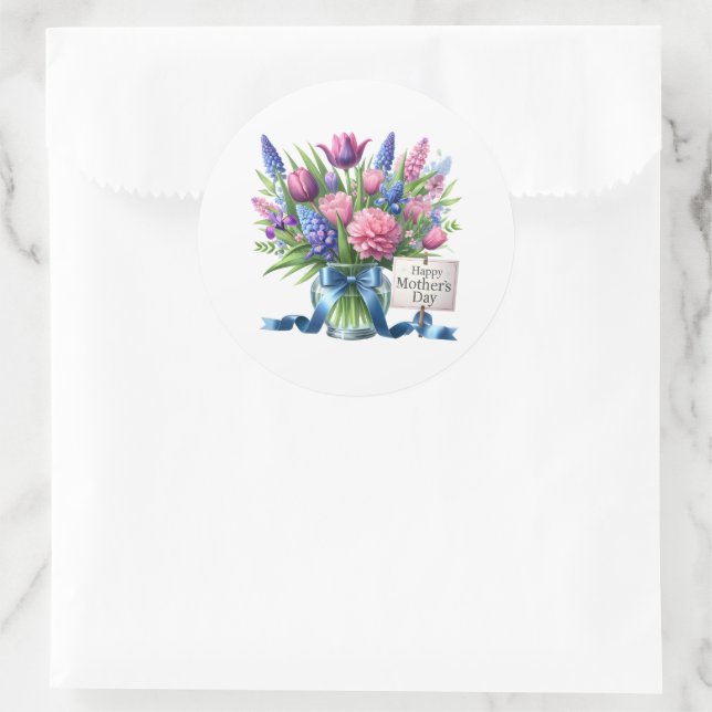 Autocollants de Fête des Mères (Sac)