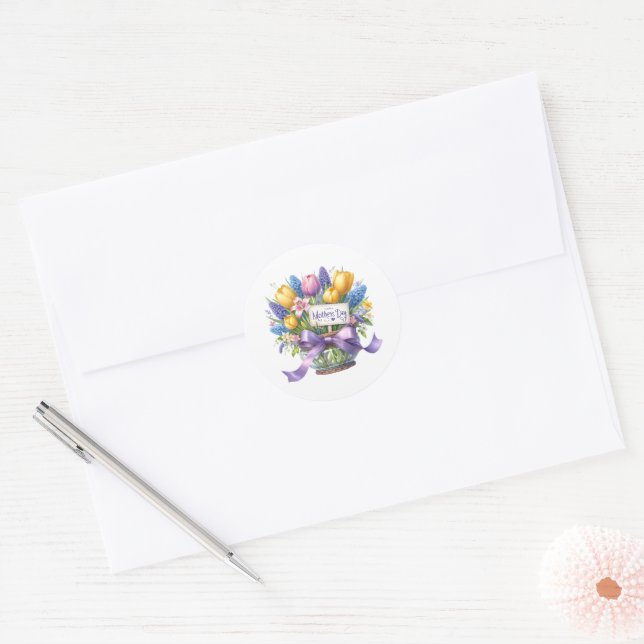 Autocollants de Fête des Mères (Enveloppe)