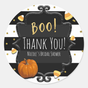 Autocollants de fête d'Halloween en forme de maïs 