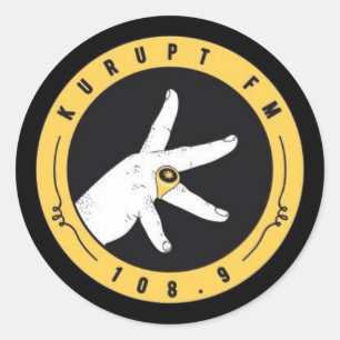 autocollants de fm de kurupt. 108,9. directement