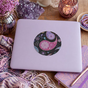 Autocollants de fond Paisley