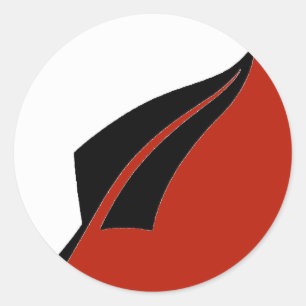 Autocollants de fougère argentée de la Nouvelle