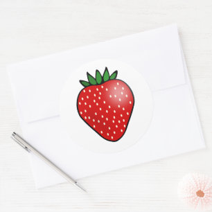 Autocollants de fraise