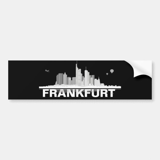 Autocollants de Frankfurt City (Devant)