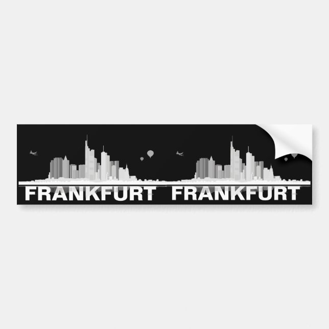 Autocollants de Frankfurt City (Devant)