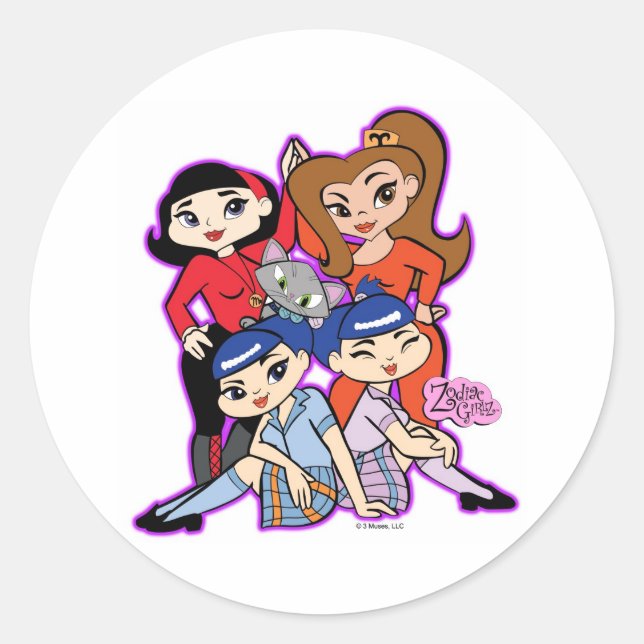 Autocollants de Friendz (Devant)