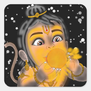 Autocollants de Hanuman enfant