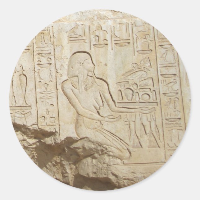 Autocollants de hiéroglyphes égyptiens (Devant)
