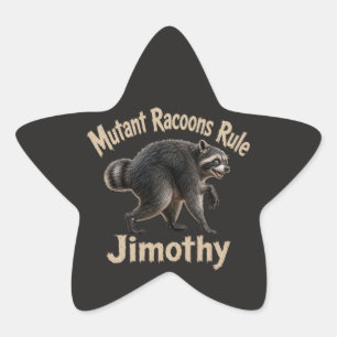 Autocollants de Jimothy Raton laveur