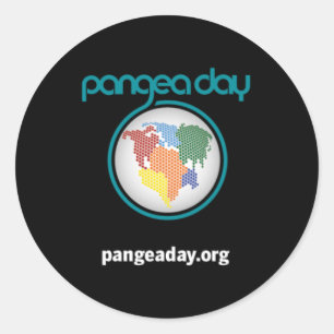Autocollants de jour de Pangea