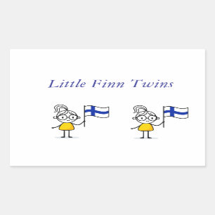 Autocollants de jumelles finlandaises