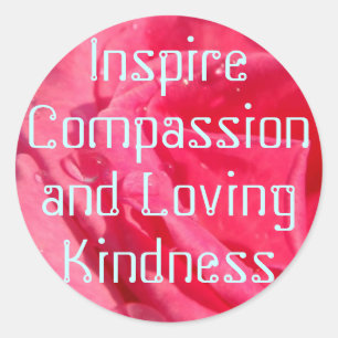 Autocollants de la compassion