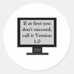 Autocollants de la version 1,0