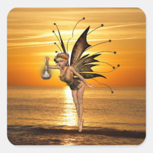 Autocollants de lanterne de lutin