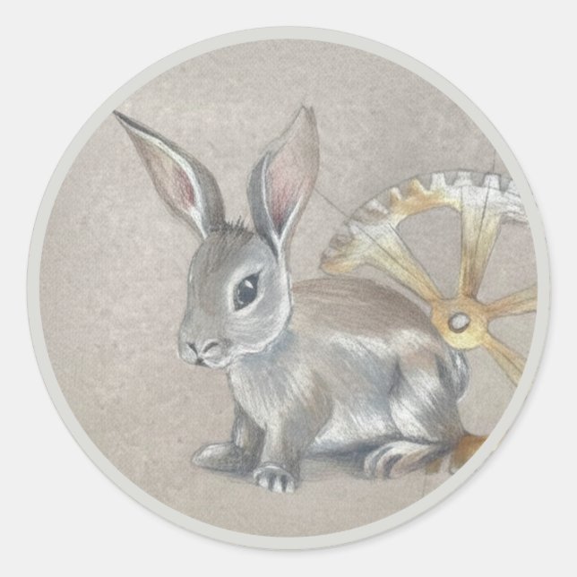Autocollants de lapin (Devant)