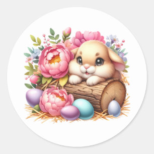 Autocollants de lapin de Pâques