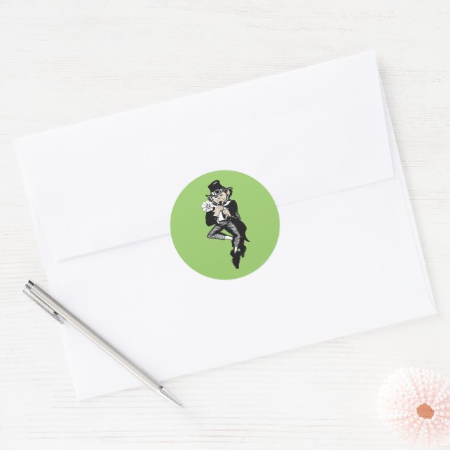 Autocollants de Leprechaun (Enveloppe)