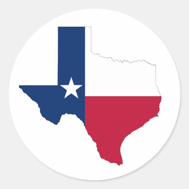 Autocollants de l'État du Texas  (Devant)