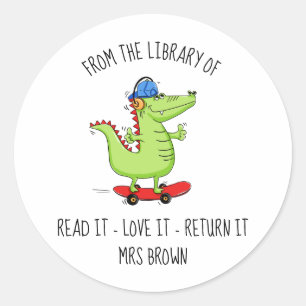 Autocollants de livres, Stickers d'enseignant sur
