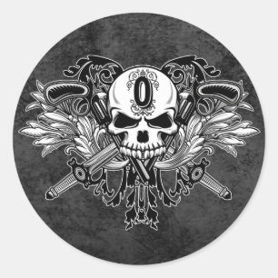 Autocollants de logo d'O'Kane (ronds)