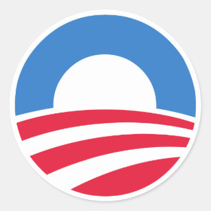 Autocollants de logo du Président Barack Obama